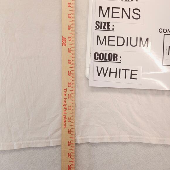 Tripple Redd Rap Crew Neck Graphic T Shirt Adult Mens Size Medium M White - Picture 8 of 10